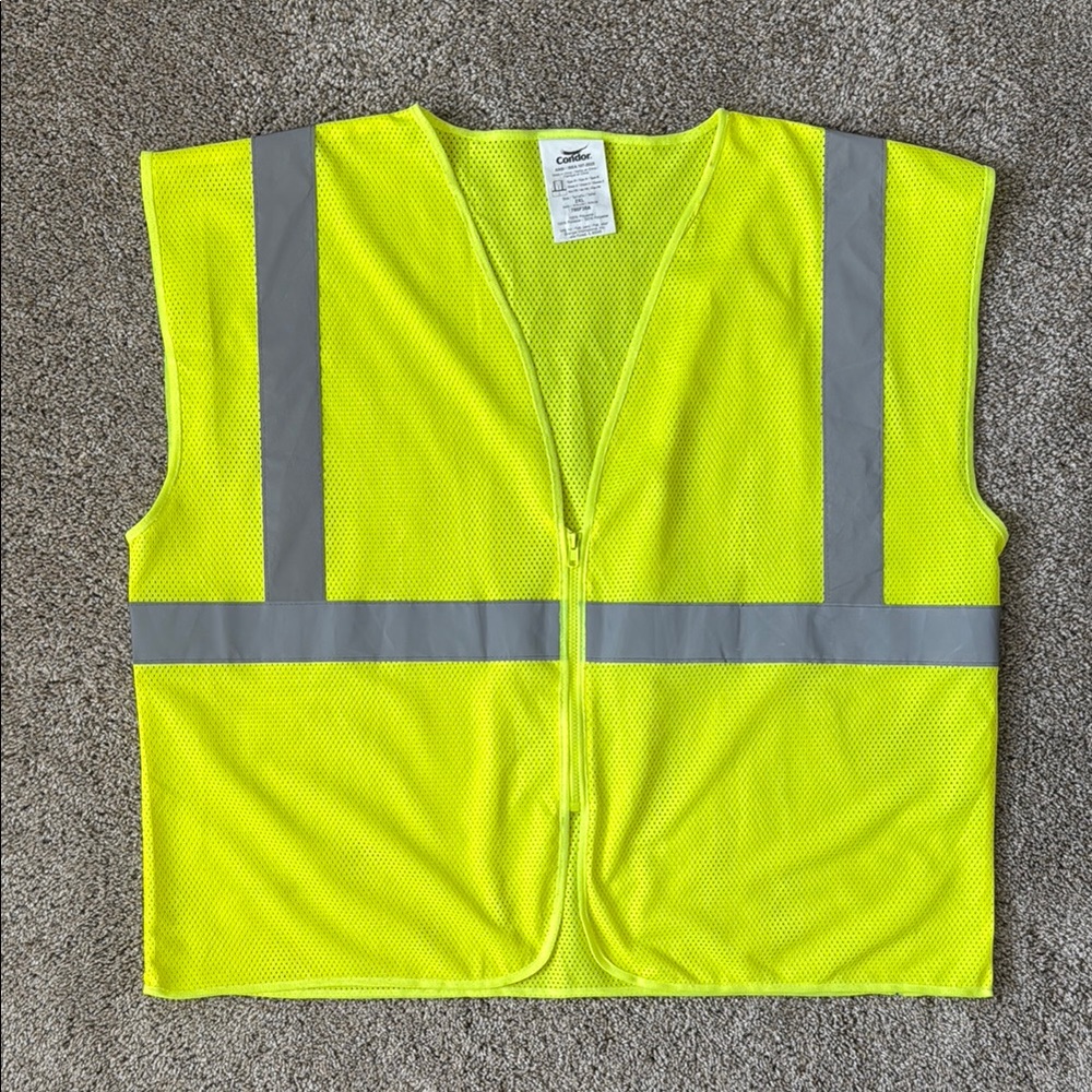 Condor Economy Mesh Zippered Vest